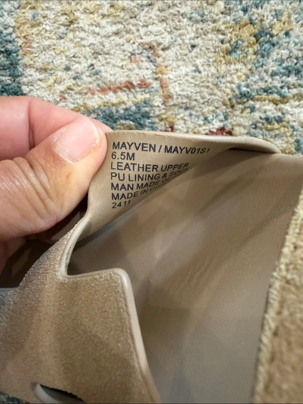 Steve Madden Taupe Suede Double-Strap Slide Sandals
